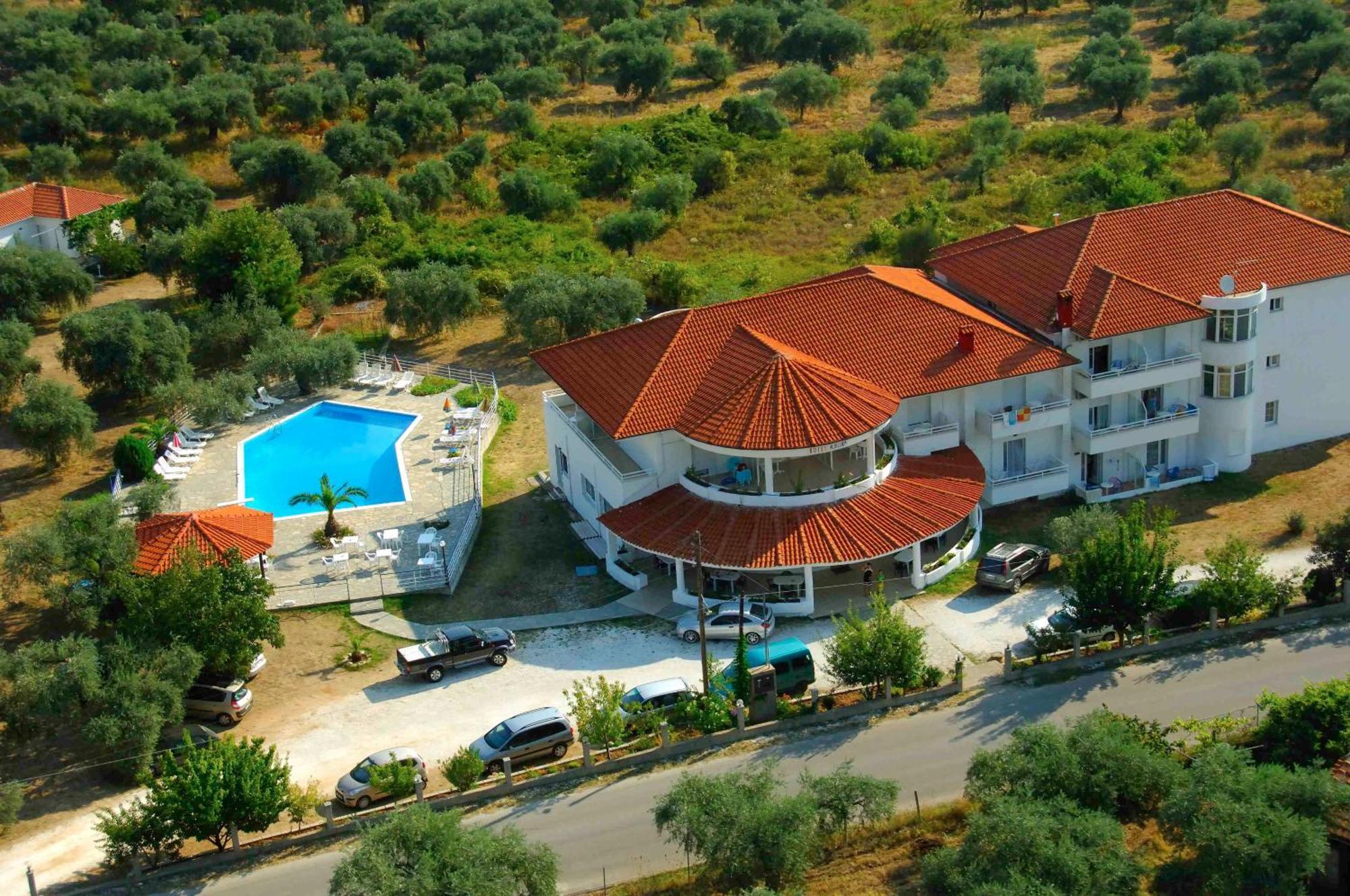 Achillion Hotel Скала-Потамиас Экстерьер фото